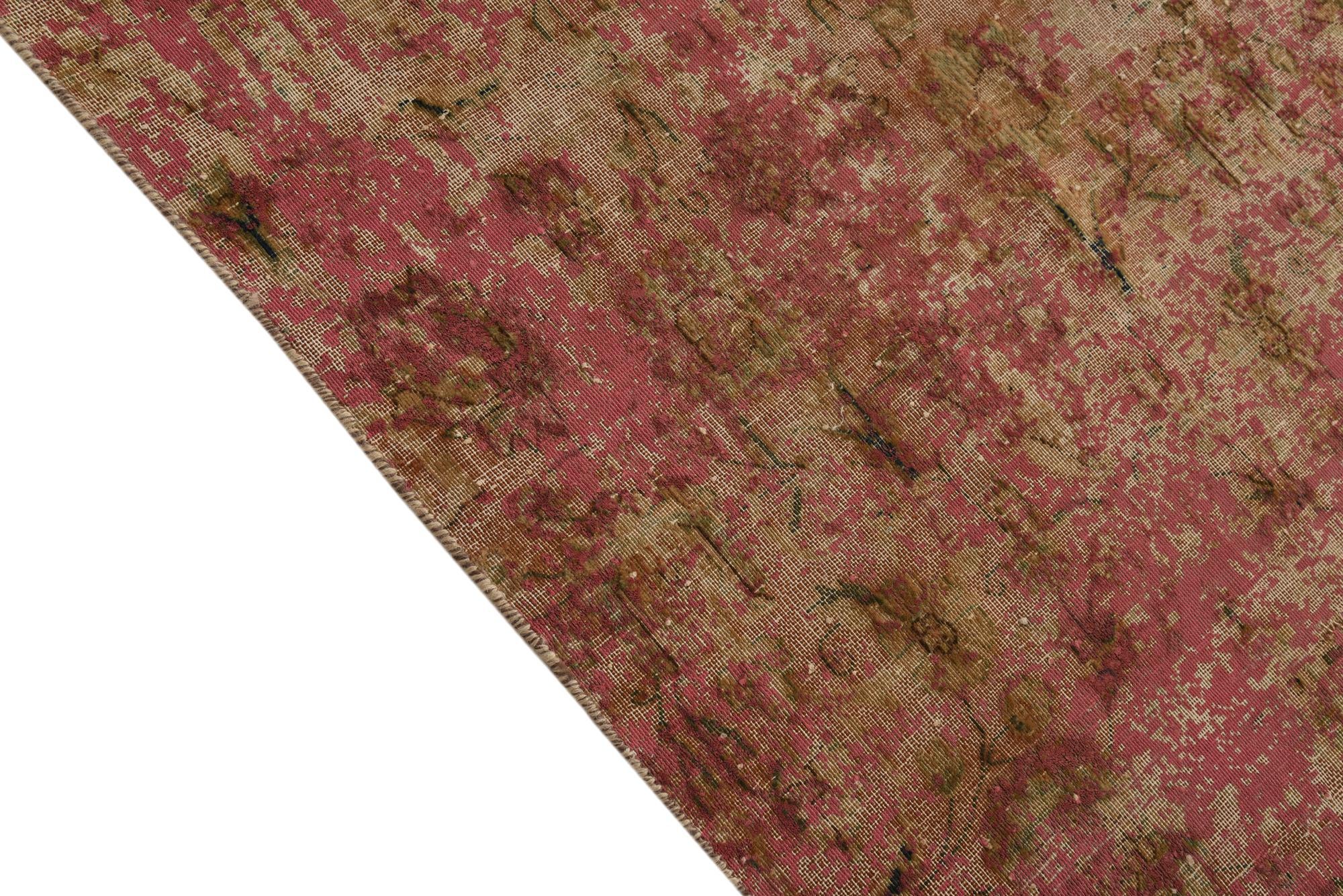 6' 3 x 10' 3 Hand Knotted Ultra Vintage Persian Wool Rug