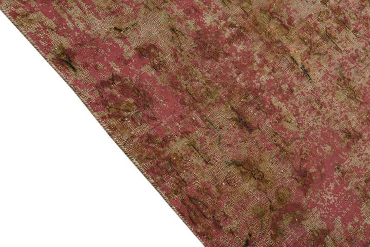 6' 3 x 10' 3 Hand Knotted Ultra Vintage Persian Wool Rug