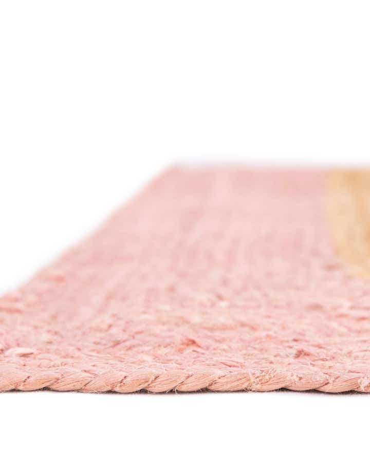 9' x 12' Handmade Braided Jute Rug