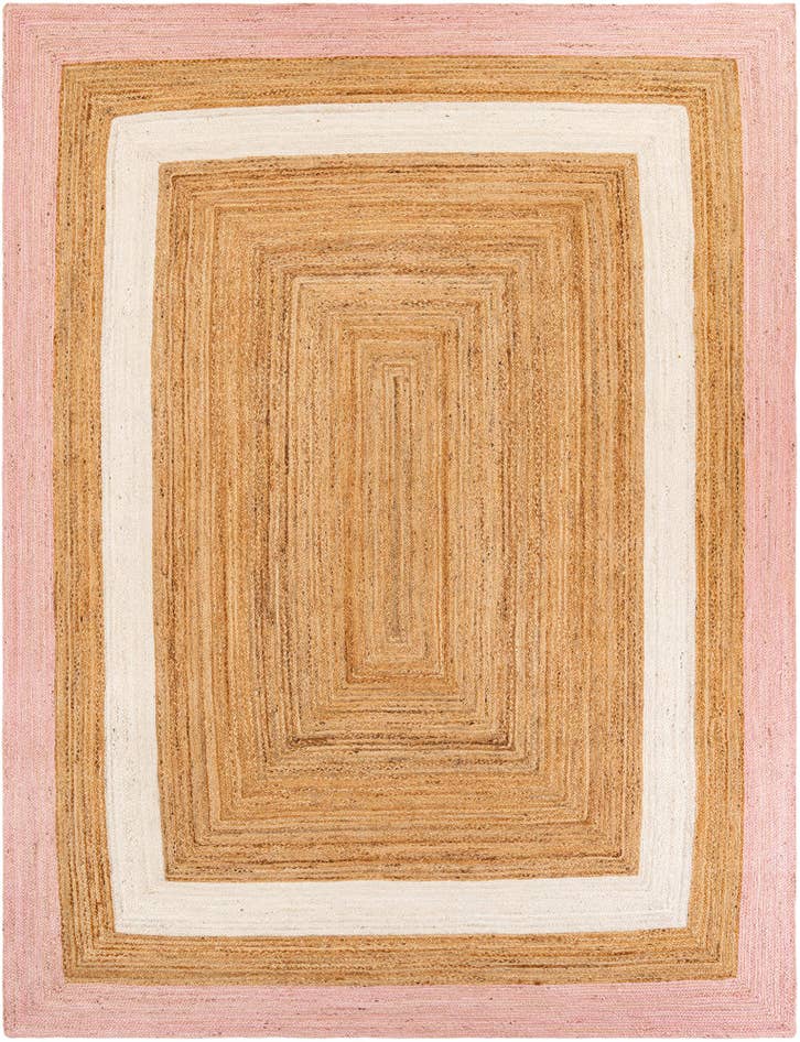 Detail image of 9' x 12' Handmade Braided Jute Rug