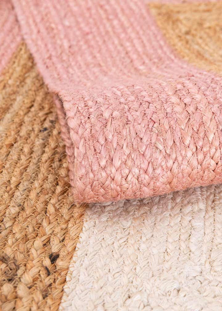 2' 7 x 12' Handmade Braided Jute Runner Rug
