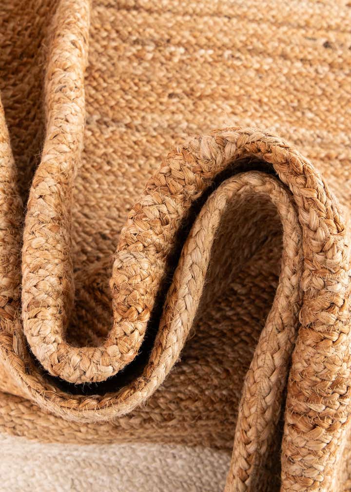 2' 7 x 12' Handmade Braided Jute Runner Rug