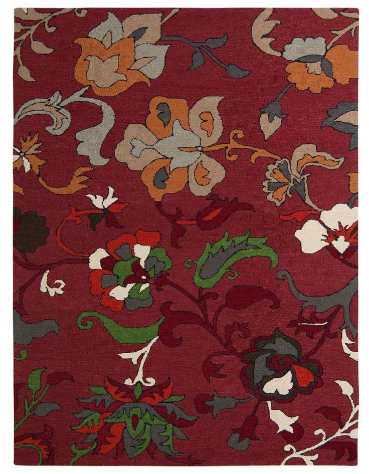 Detail image of 6' x 9' Agra Rug