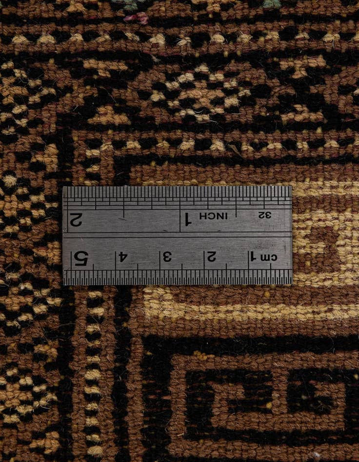 Detail image of 4' 4 x 6' 6  Hand Knotted Bokhara Oriental Wool Rug
