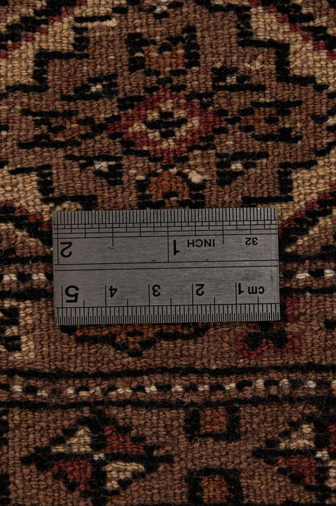 4' 3 x 5' 10 Hand Knotted Bokhara Oriental Wool Rug