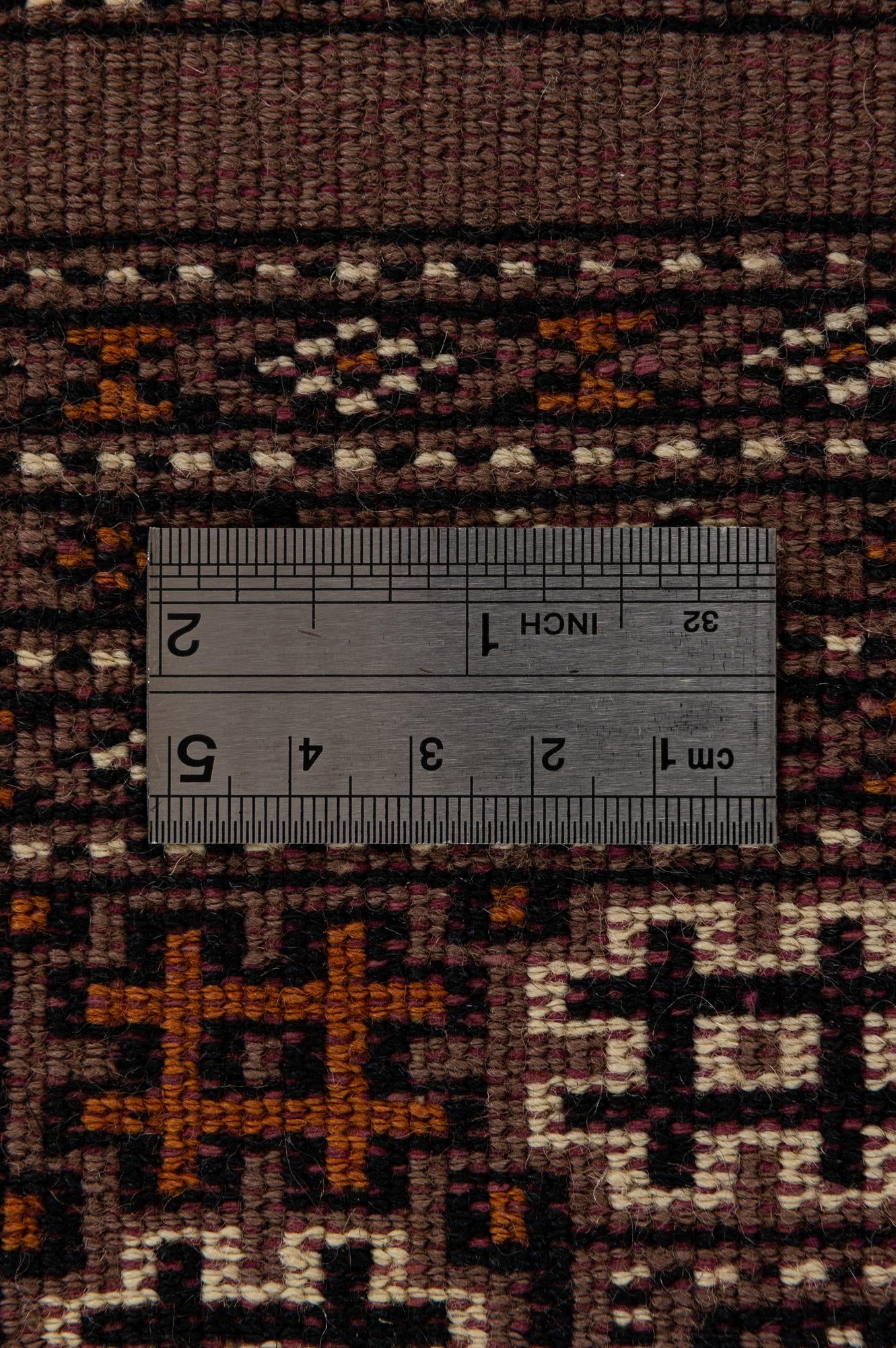 4' 3 x 6' Hand Knotted Bokhara Oriental Wool Rug