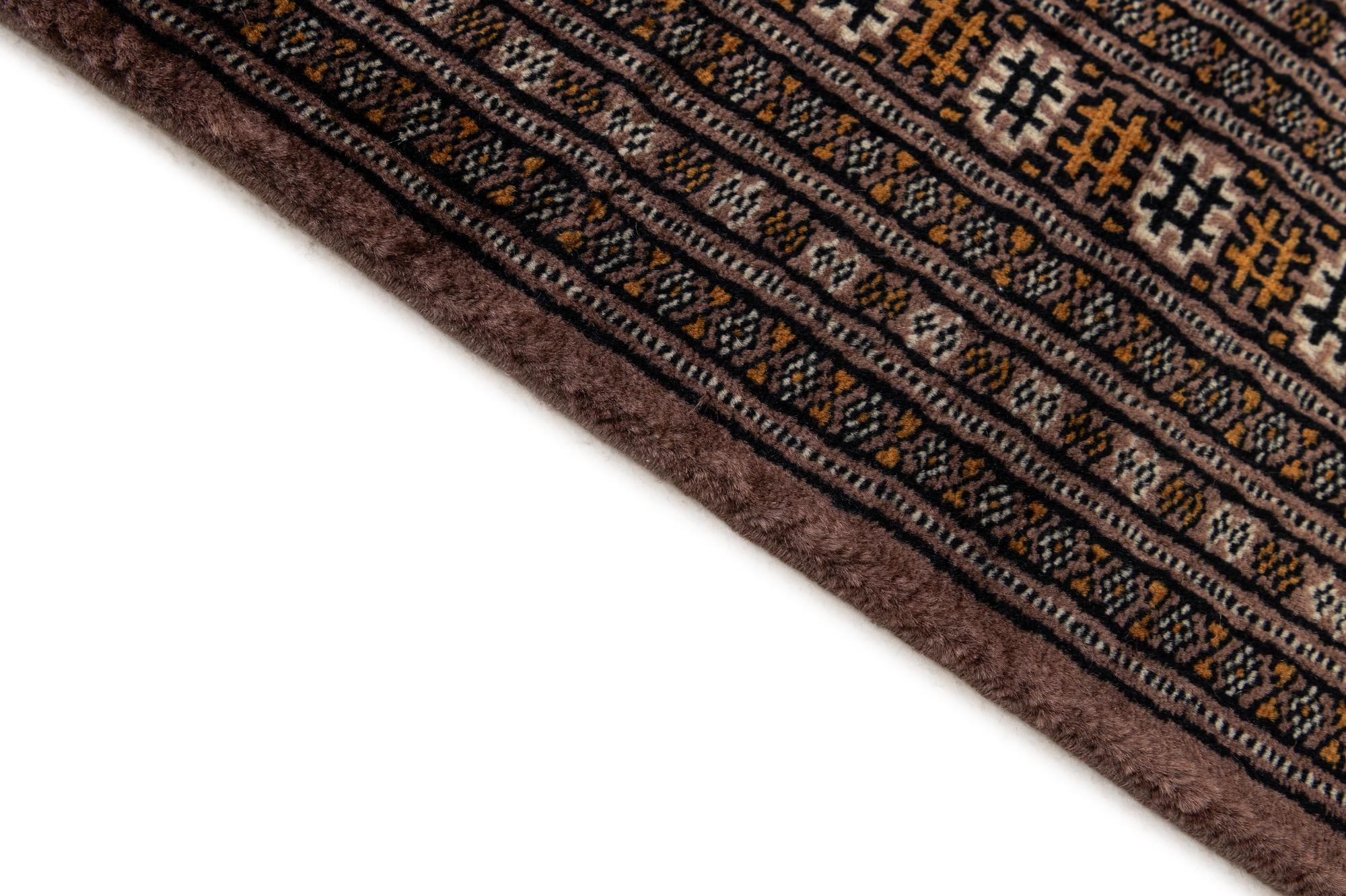 4' 3 x 6' Hand Knotted Bokhara Oriental Wool Rug