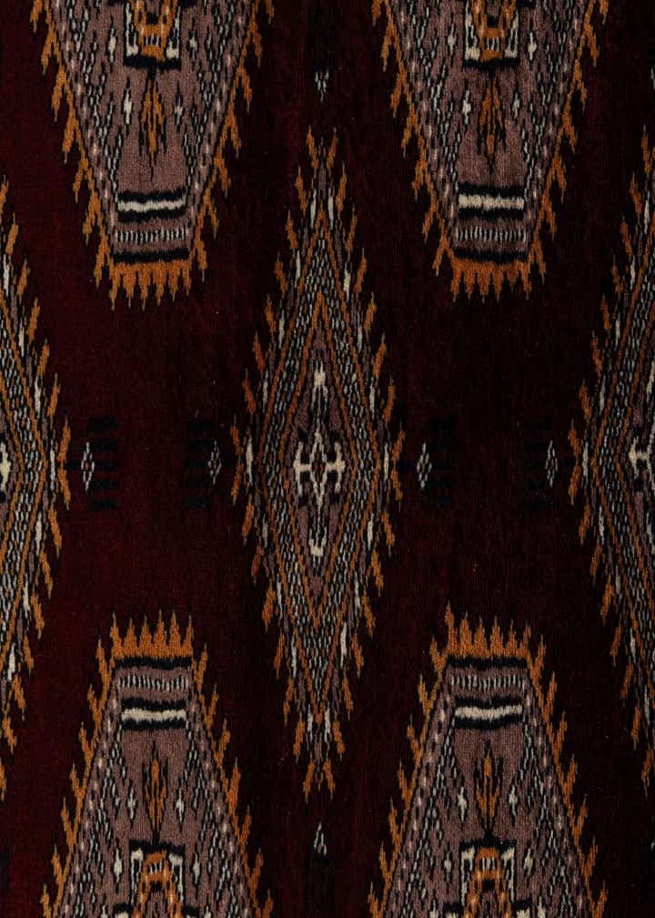 4' 3 x 6' Hand Knotted Bokhara Oriental Wool Rug