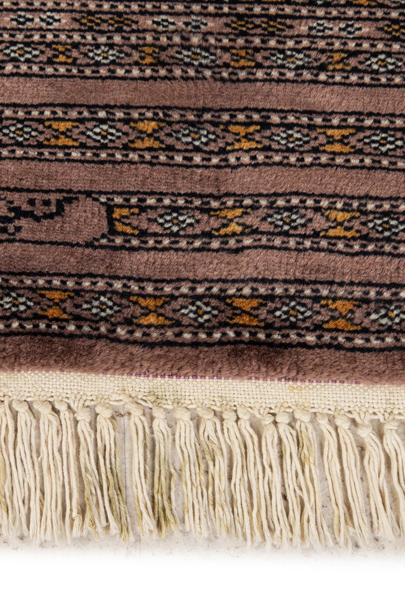 4' 3 x 6' Hand Knotted Bokhara Oriental Wool Rug