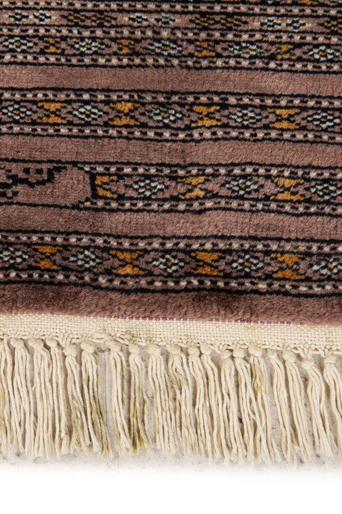4' 3 x 6' Hand Knotted Bokhara Oriental Wool Rug