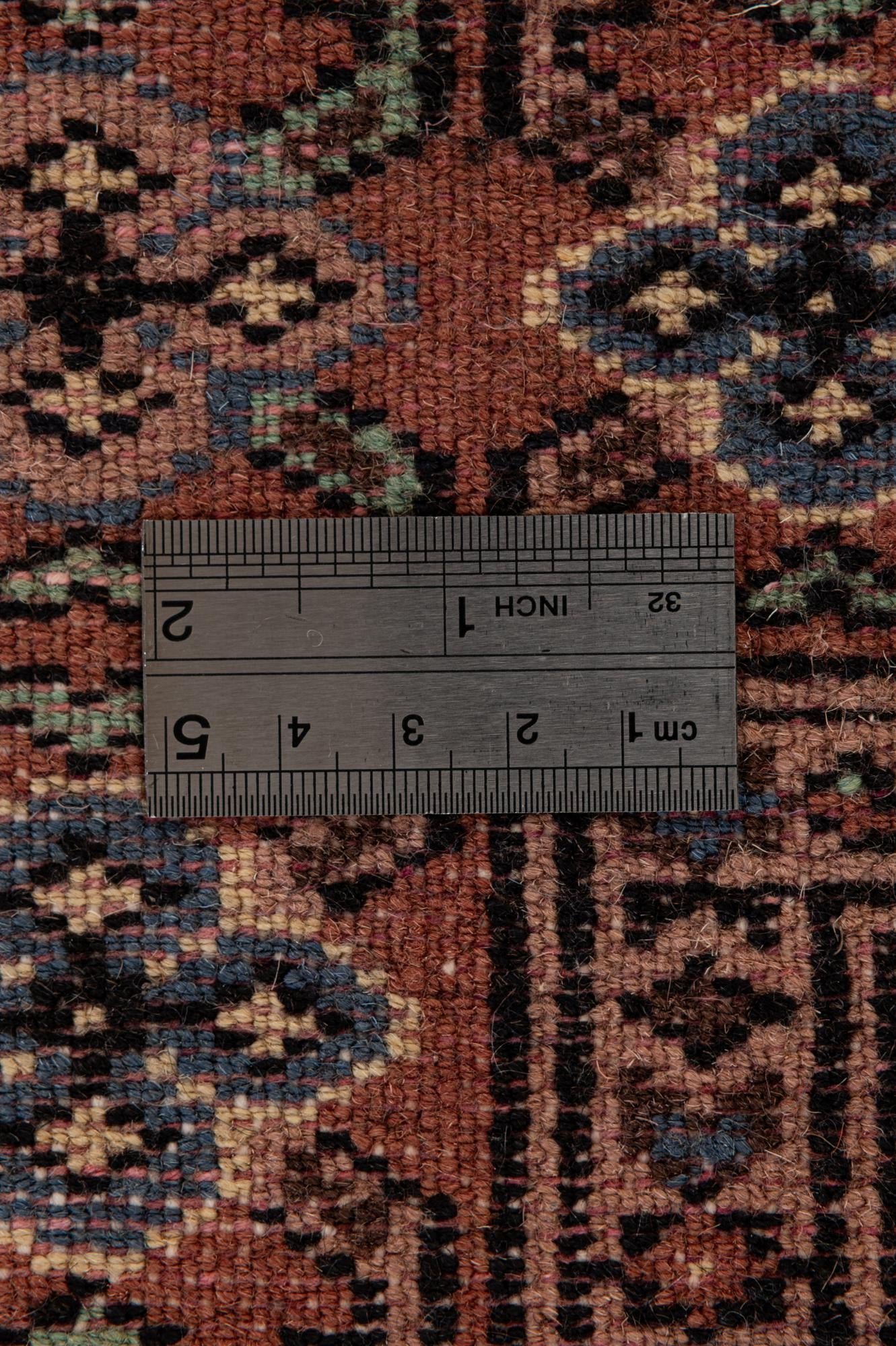 4' 3 x 6' Hand Knotted Bokhara Oriental Wool Rug