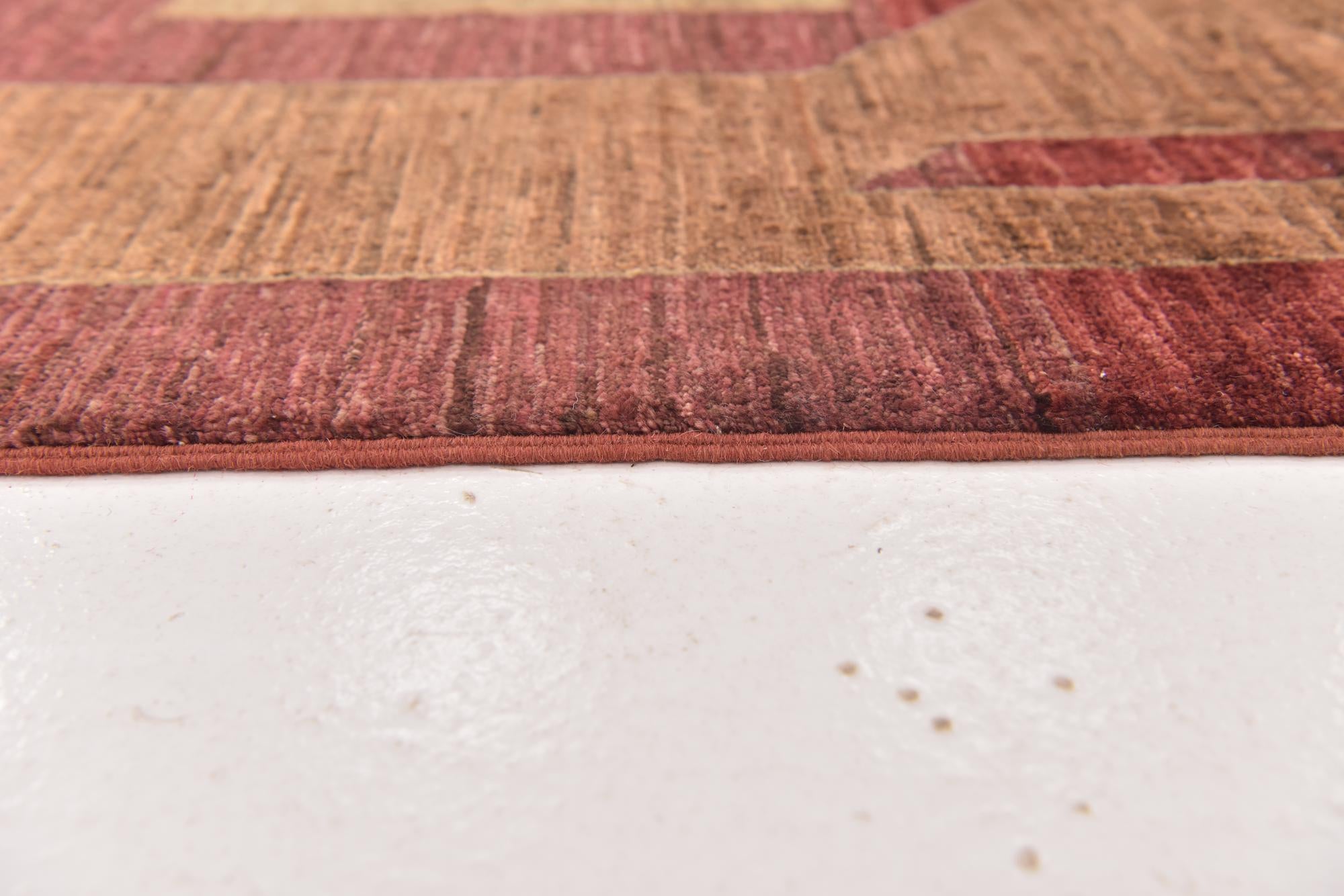 5' 6 x 7' 8 Hand Knotted Kashkuli Gabbeh Wool Rug