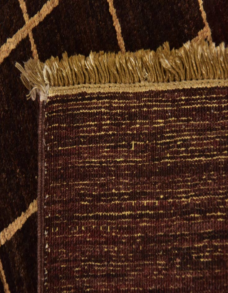 Detail image of 6' x 9'  Hand Knotted Kashkuli Gabbeh Wool Rug