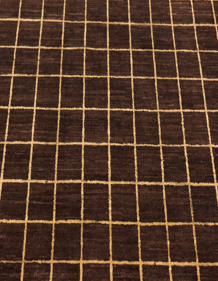 Detail image of 6' x 9'  Hand Knotted Kashkuli Gabbeh Wool Rug