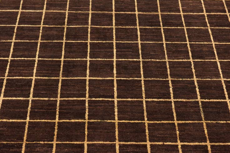 Detail image of 6' x 9' Hand Knotted Kashkuli Gabbeh Wool Rug