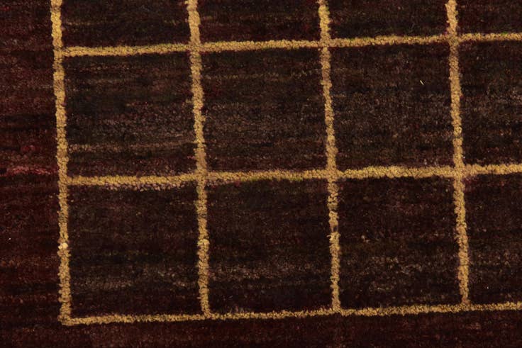 Detail image of 6' x 9' Hand Knotted Kashkuli Gabbeh Wool Rug