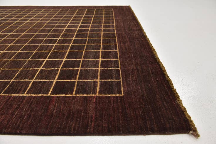 Detail image of 6' x 9' Hand Knotted Kashkuli Gabbeh Wool Rug