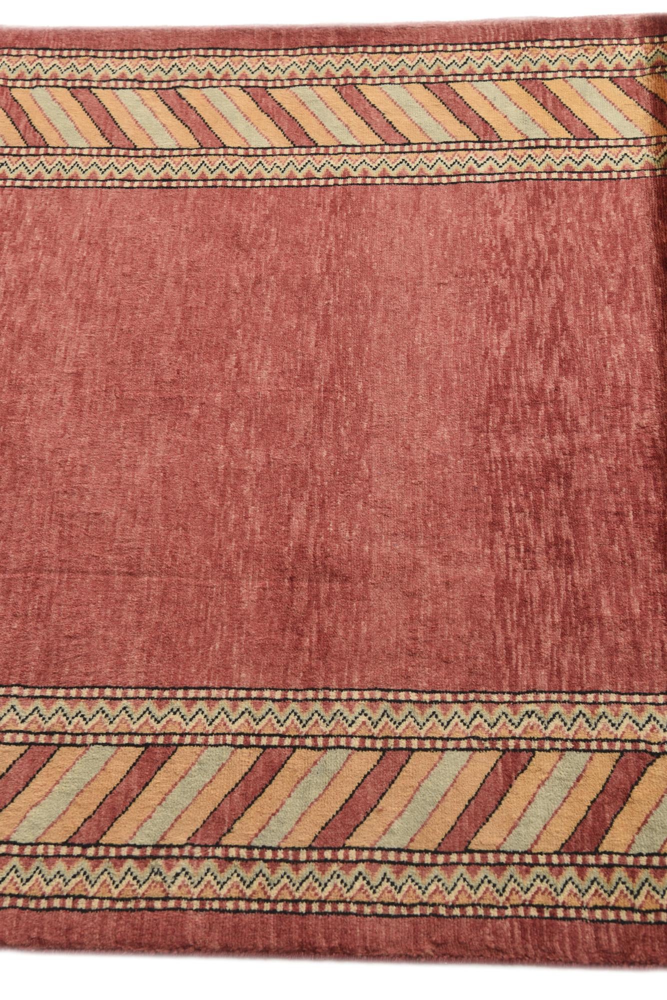 3' 2 x 5' 2 Hand Knotted Kashkuli Gabbeh Oriental Wool Rug