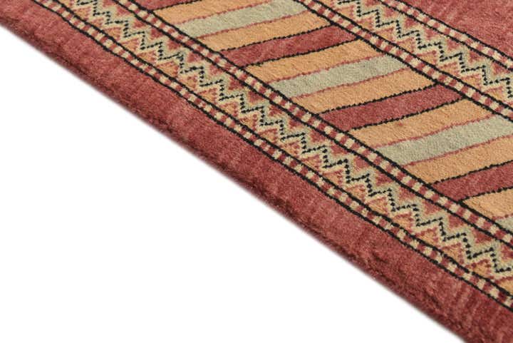 3' 2 x 5' 2 Hand Knotted Kashkuli Gabbeh Oriental Wool Rug