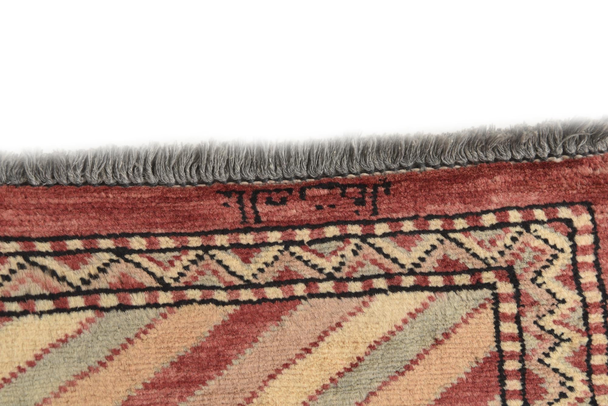 3' 2 x 5' 3 Hand Knotted Kashkuli Gabbeh Oriental Wool Rug