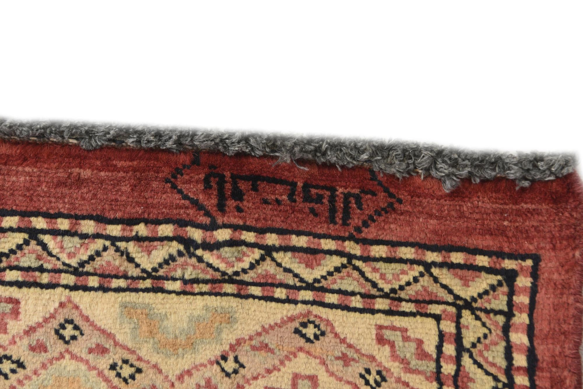 3' 2 x 5' 8 Hand Knotted Kashkuli Gabbeh Oriental Wool Rug