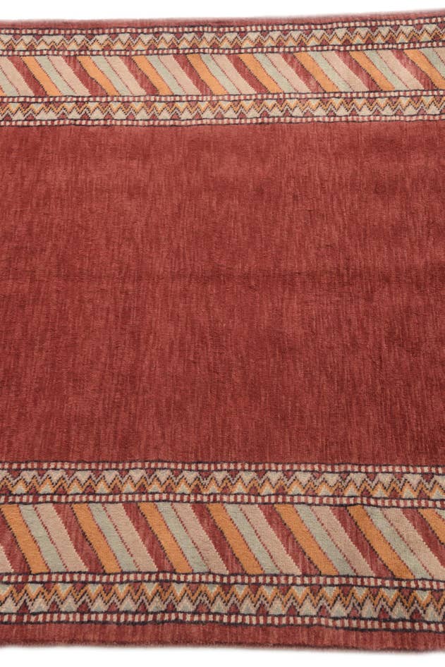 Detail image of 3' 2 x 5' 1 Hand Knotted Kashkuli Gabbeh Oriental Wool Rug