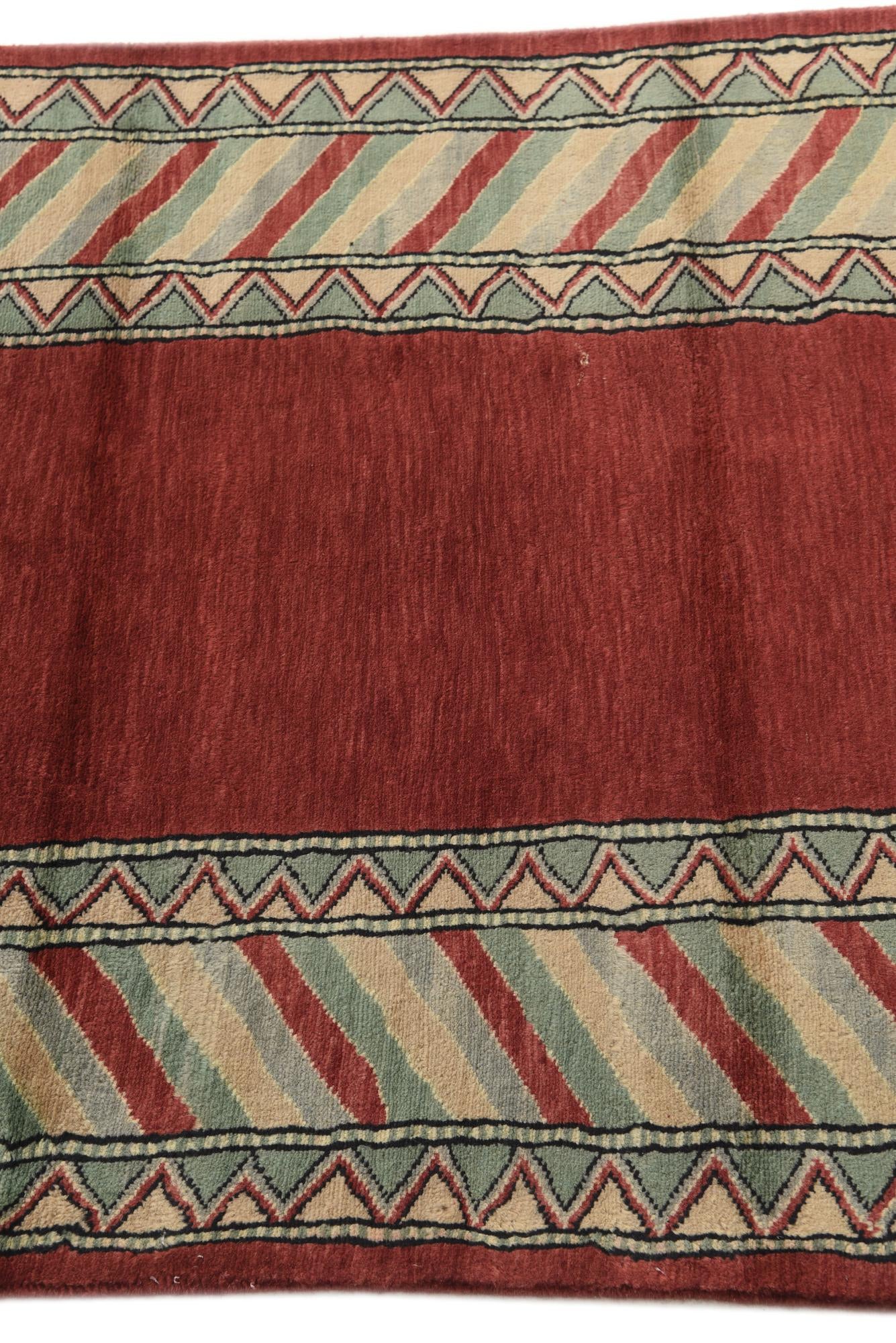 3' 2 x 5' 1 Hand Knotted Kashkuli Gabbeh Oriental Wool Rug
