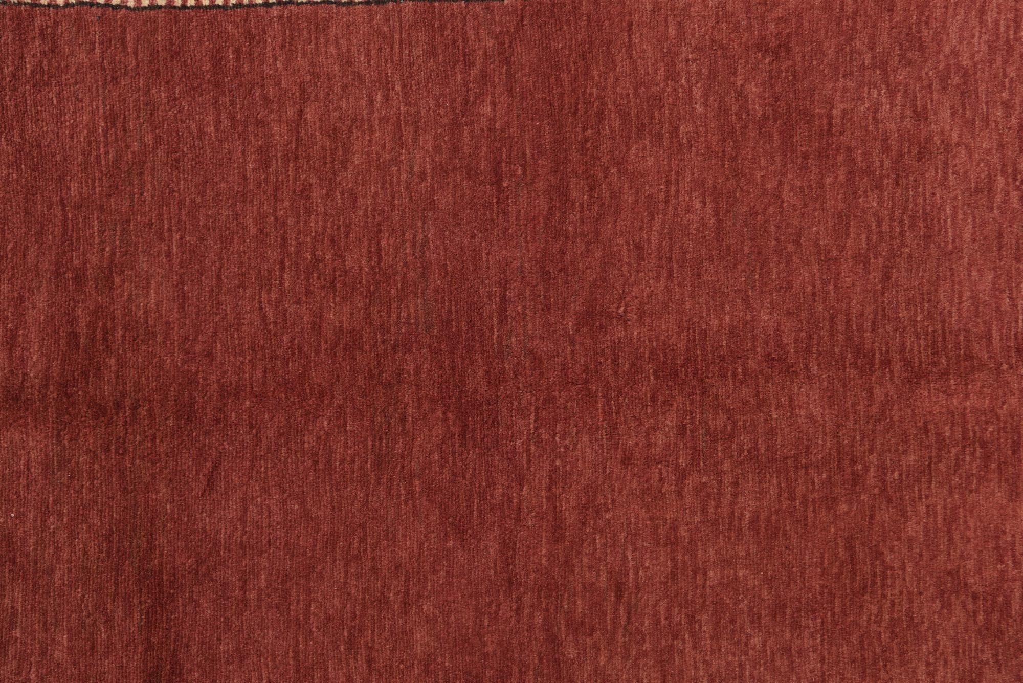 3' 2 x 5' 2 Hand Knotted Kashkuli Gabbeh Oriental Wool Rug