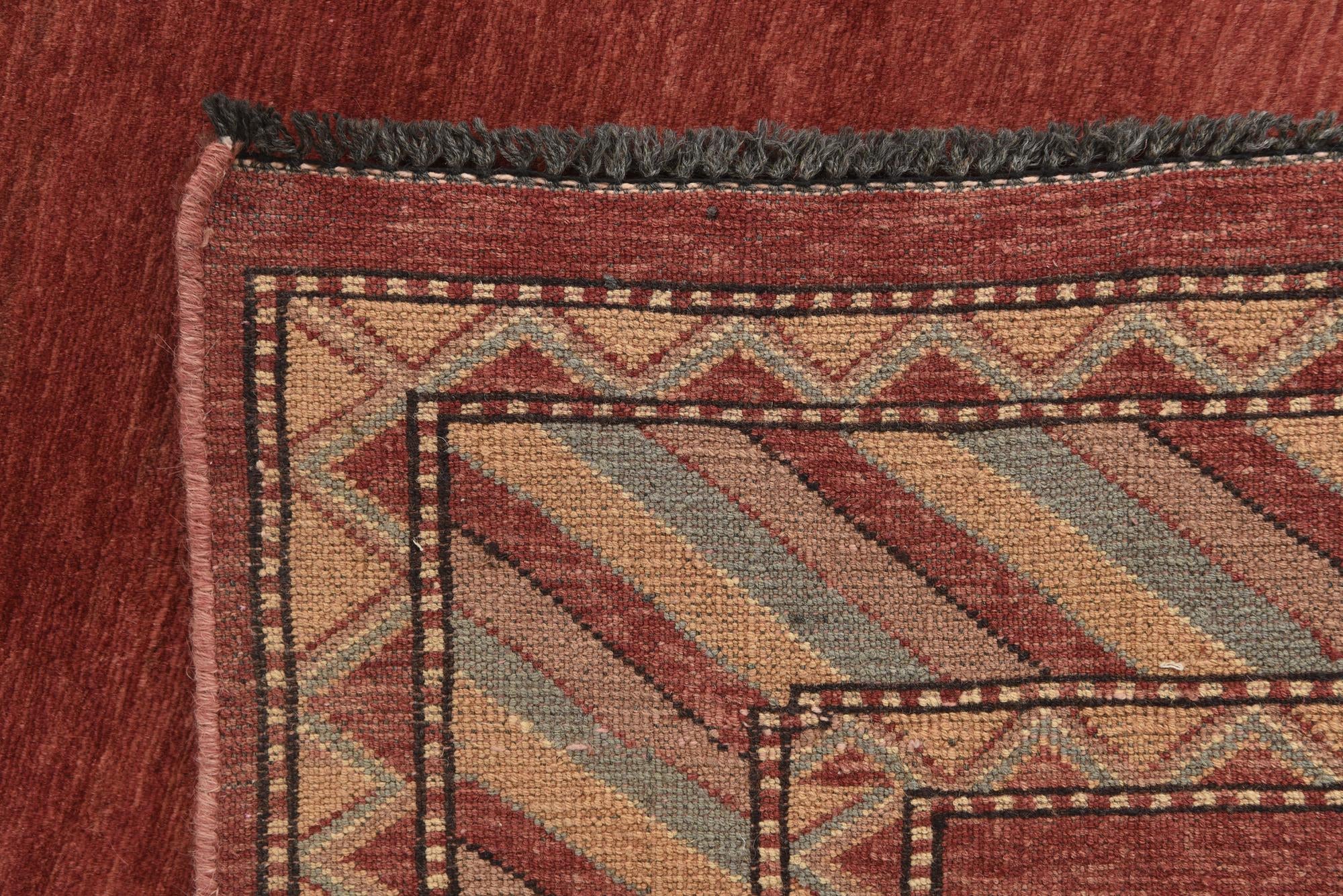 3' 2 x 5' 2 Hand Knotted Kashkuli Gabbeh Oriental Wool Rug