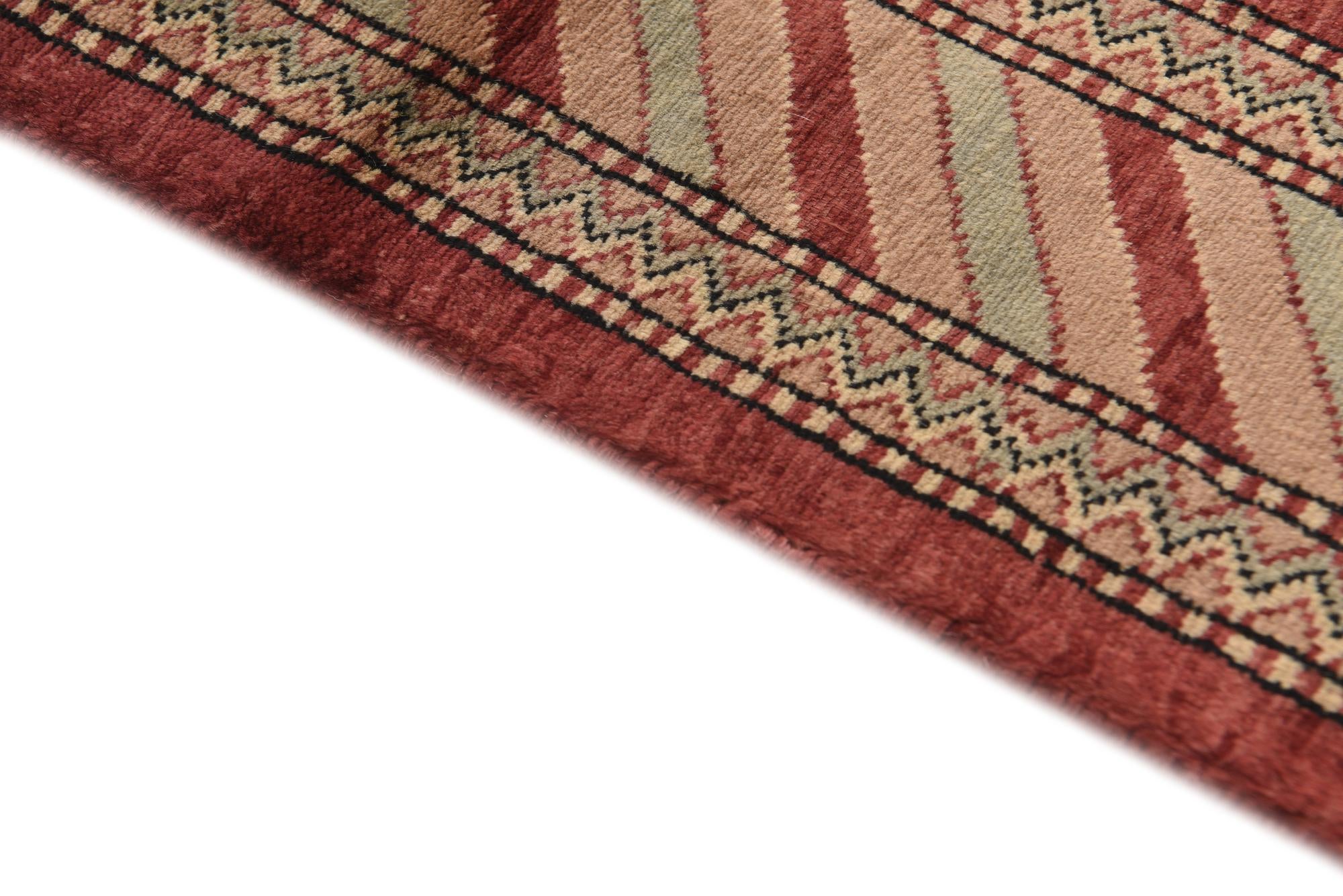 3' 2 x 5' 7 Hand Knotted Kashkuli Gabbeh Oriental Wool Rug