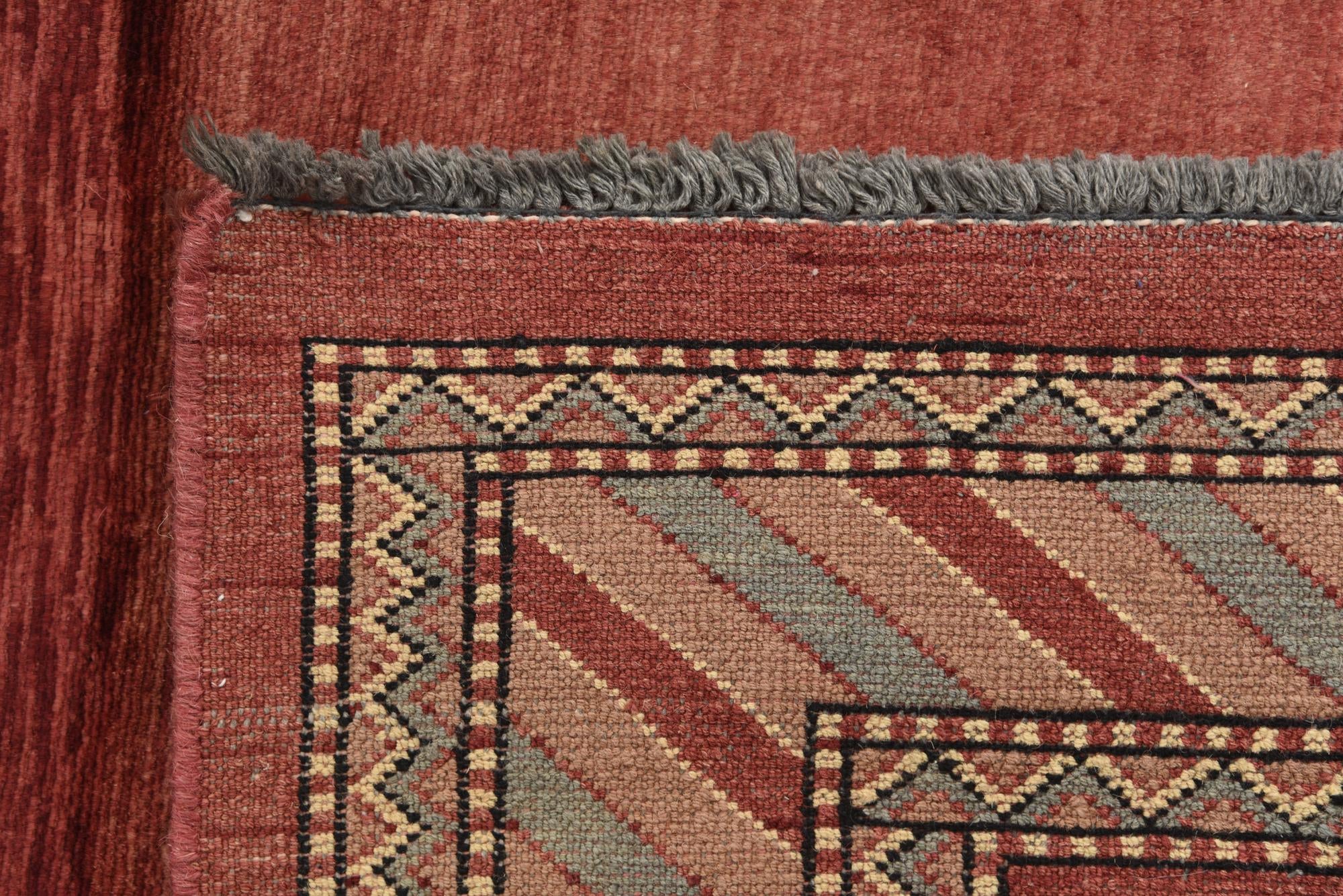 3' 2 x 5' 7 Hand Knotted Kashkuli Gabbeh Oriental Wool Rug