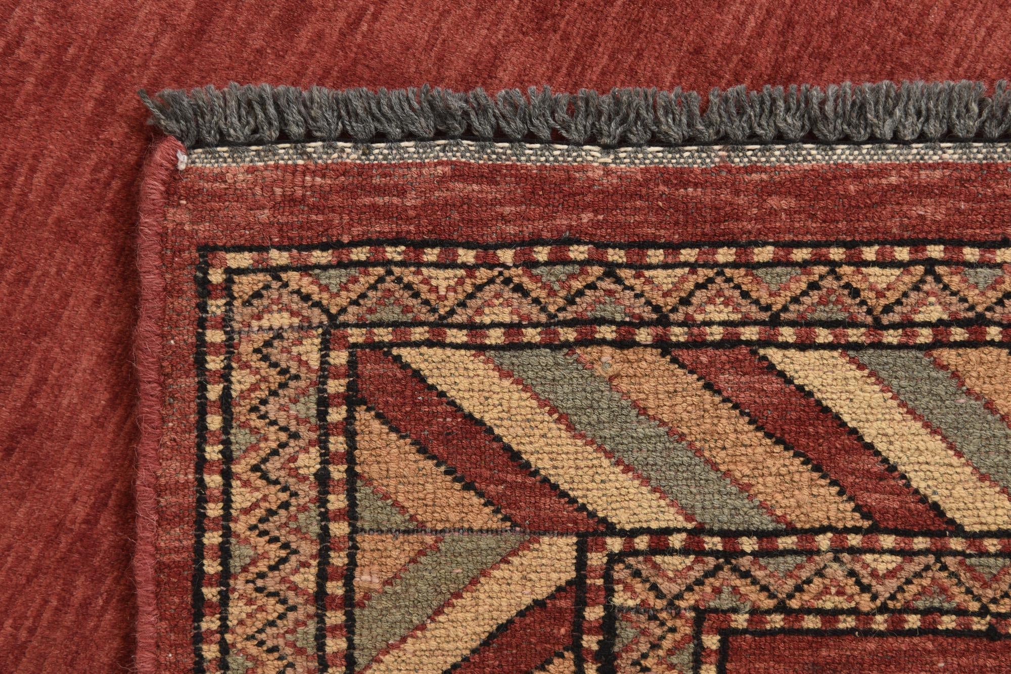 3' 2 x 4' 10 Hand Knotted Kashkuli Gabbeh Oriental Wool Rug