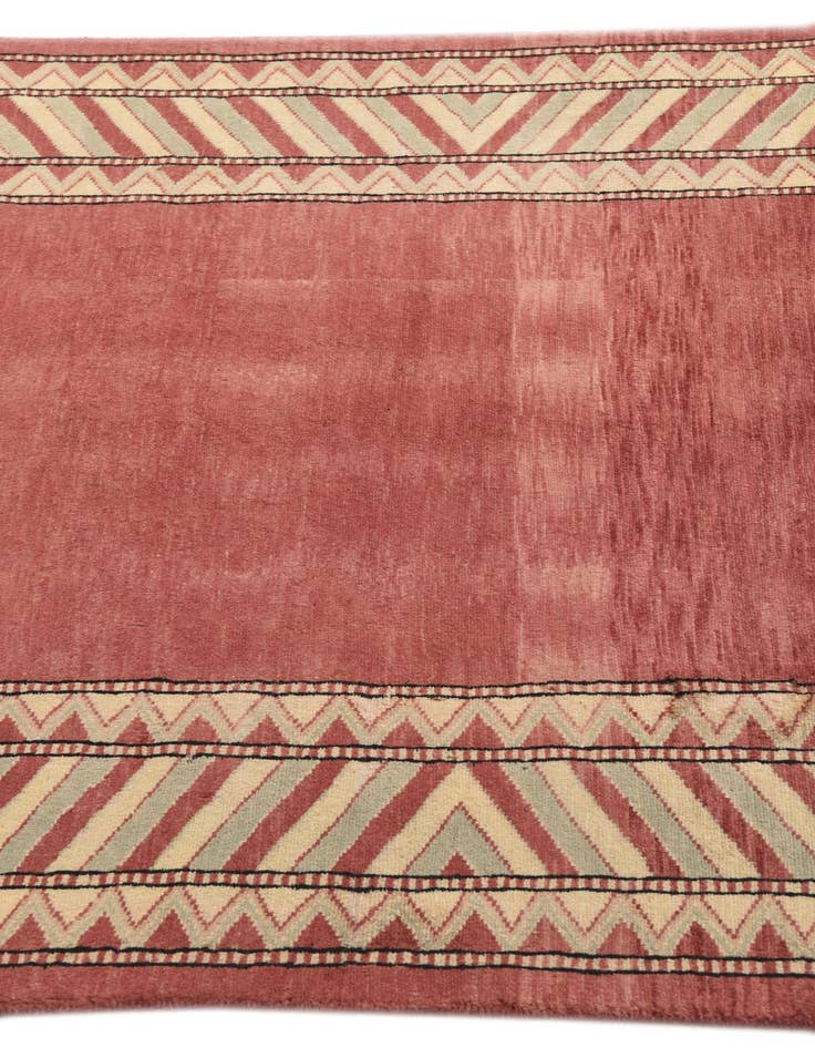 Detail image of 3' 2 x 5' 2 Hand Knotted Kashkuli Gabbeh Oriental Wool Rug