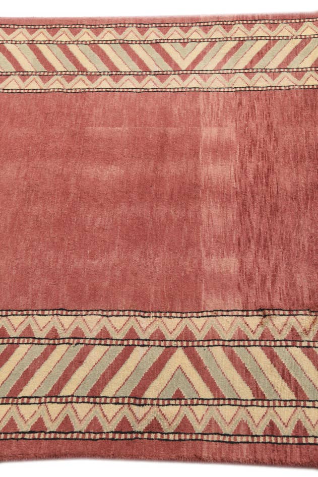 Detail image of 3' 2 x 5' 2 Hand Knotted Kashkuli Gabbeh Oriental Wool Rug