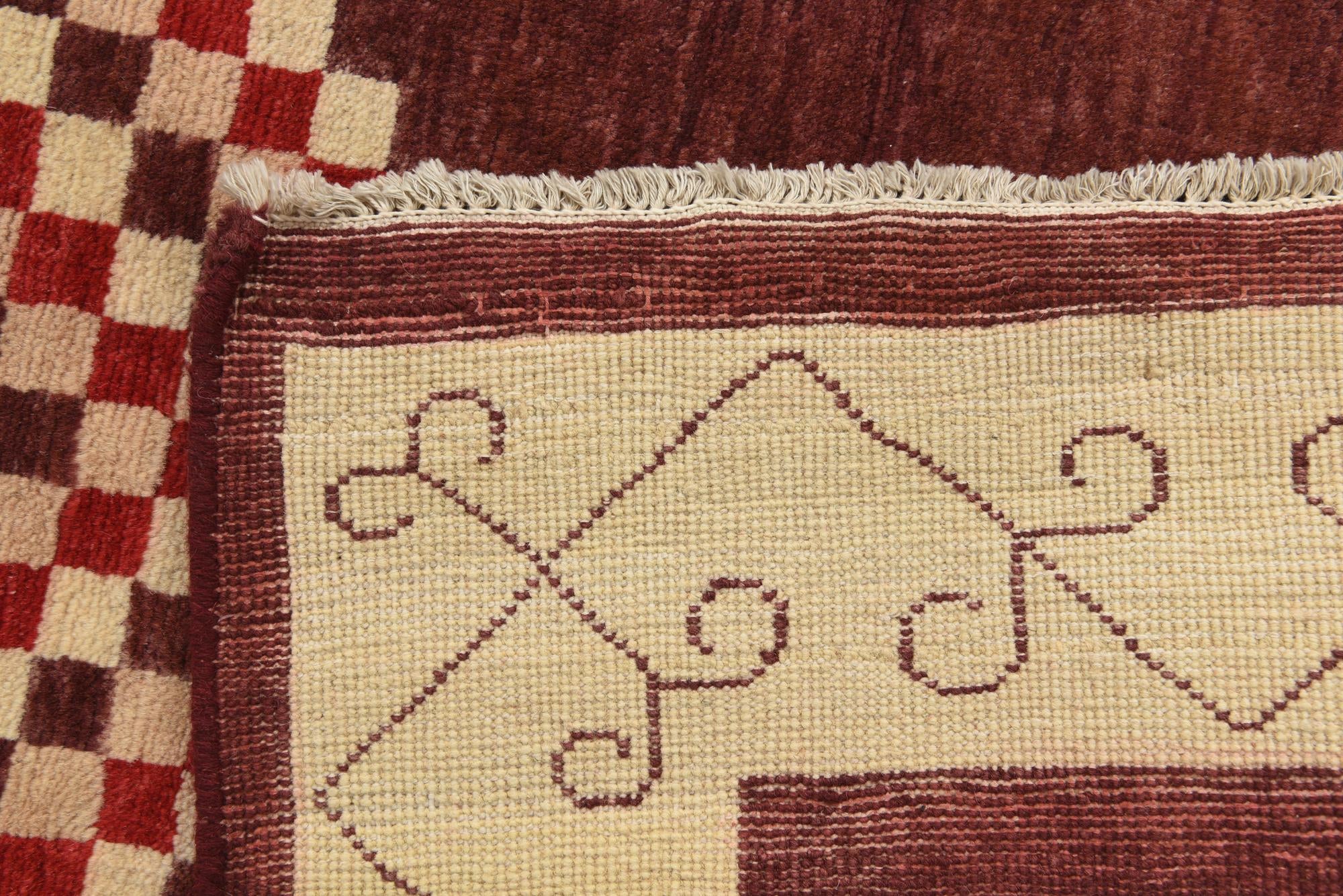 3' 1 x 4' 10 Hand Knotted Kashkuli Gabbeh Oriental Wool Rug