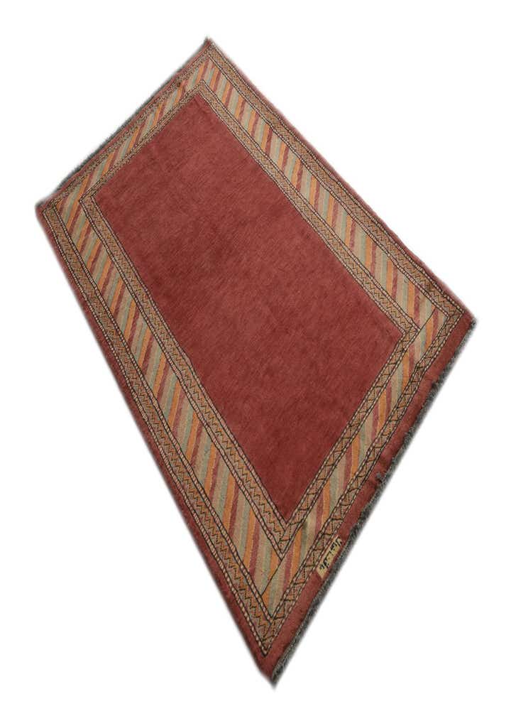 3' 2 x 4' 10 Hand Knotted Kashkuli Gabbeh Oriental Wool Rug