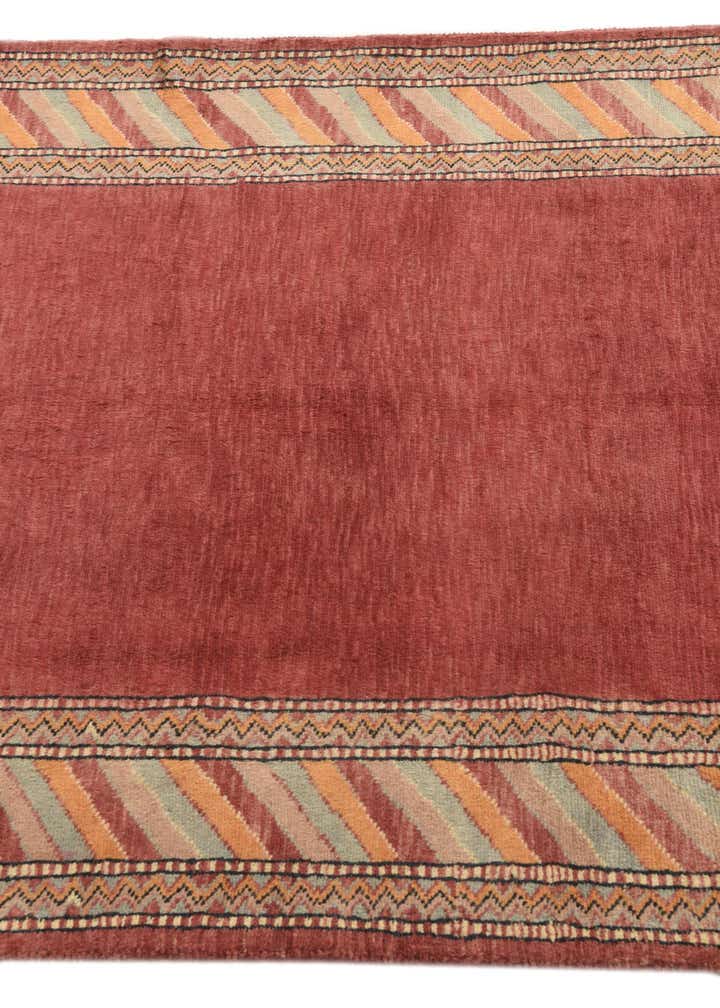 3' 2 x 4' 10 Hand Knotted Kashkuli Gabbeh Oriental Wool Rug