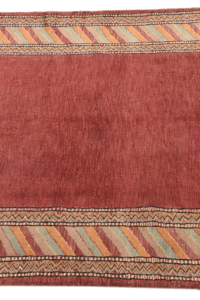 3' 2 x 4' 10 Hand Knotted Kashkuli Gabbeh Oriental Wool Rug
