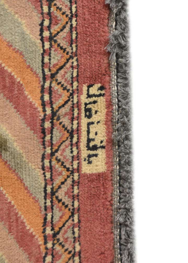 3' 2 x 4' 10 Hand Knotted Kashkuli Gabbeh Oriental Wool Rug