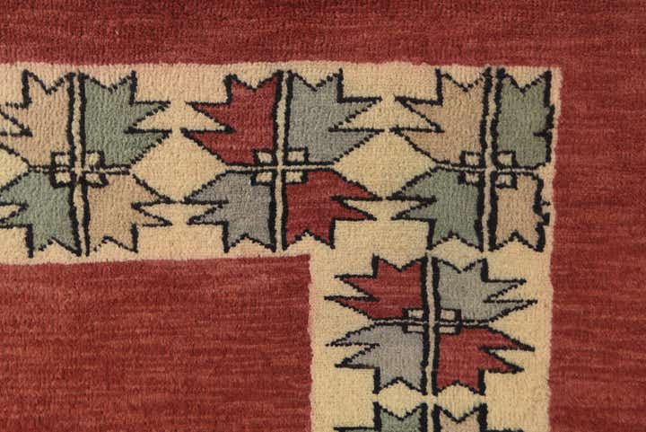 4' x 6' 4 Hand Knotted Kashkuli Gabbeh Oriental Wool Rug