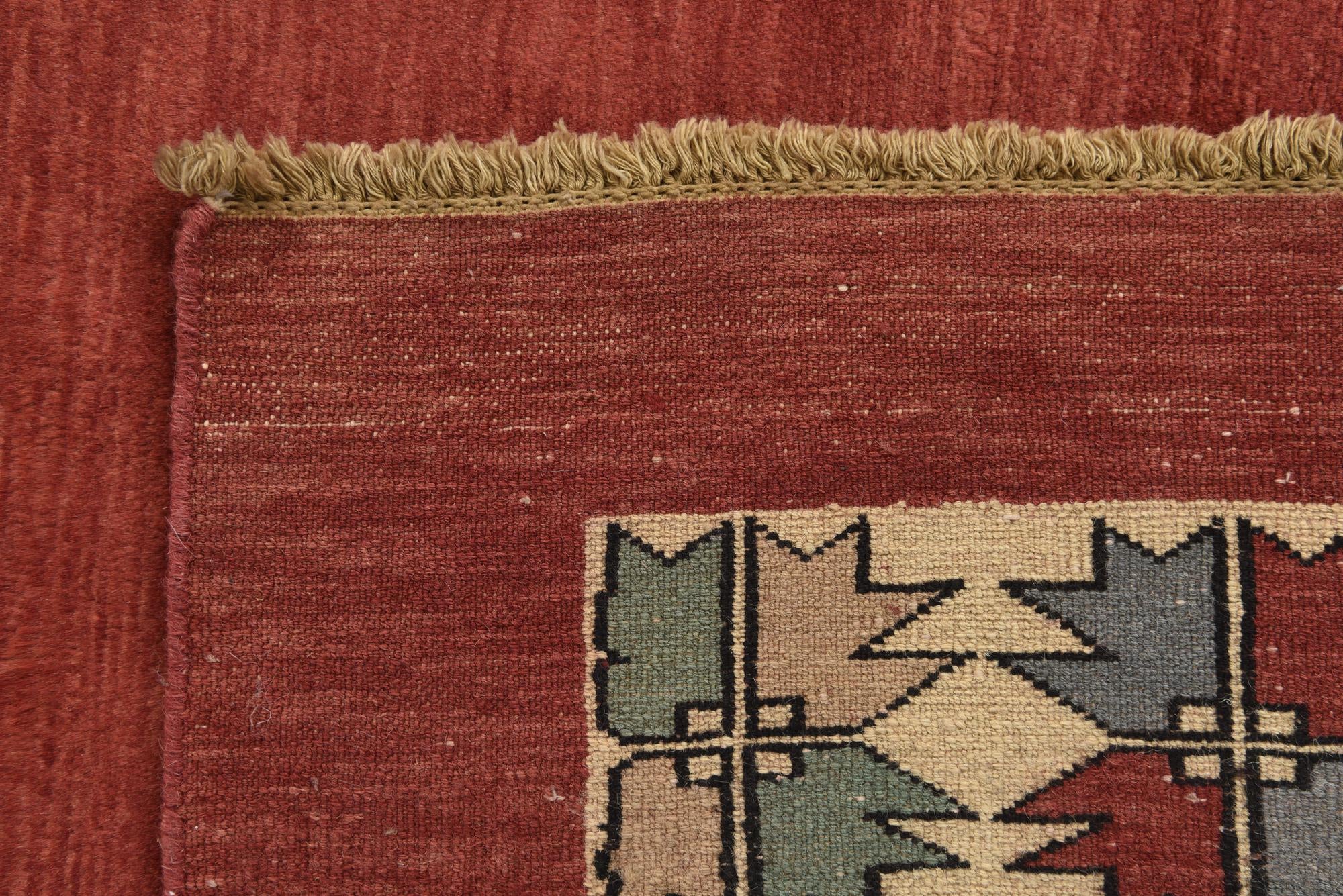 4' x 6' 4 Hand Knotted Kashkuli Gabbeh Oriental Wool Rug