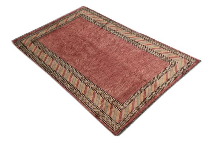 3' 2 x 5' Hand Knotted Kashkuli Gabbeh Oriental Wool Rug