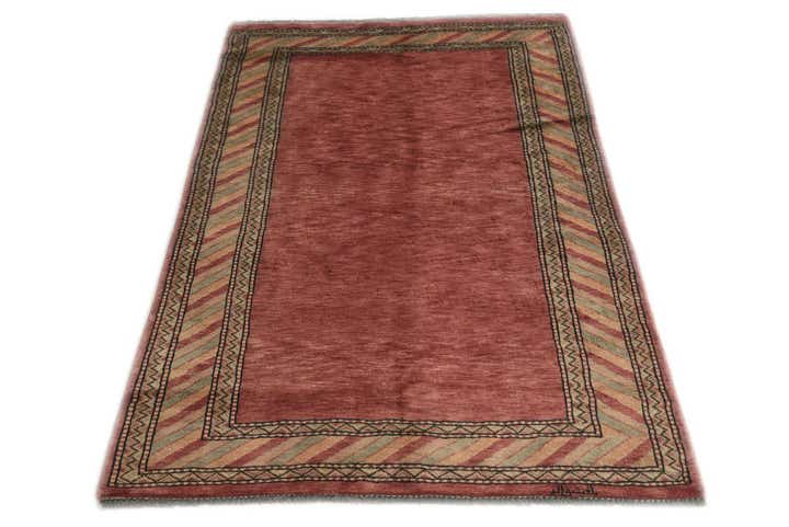 3' 2 x 5' Hand Knotted Kashkuli Gabbeh Oriental Wool Rug