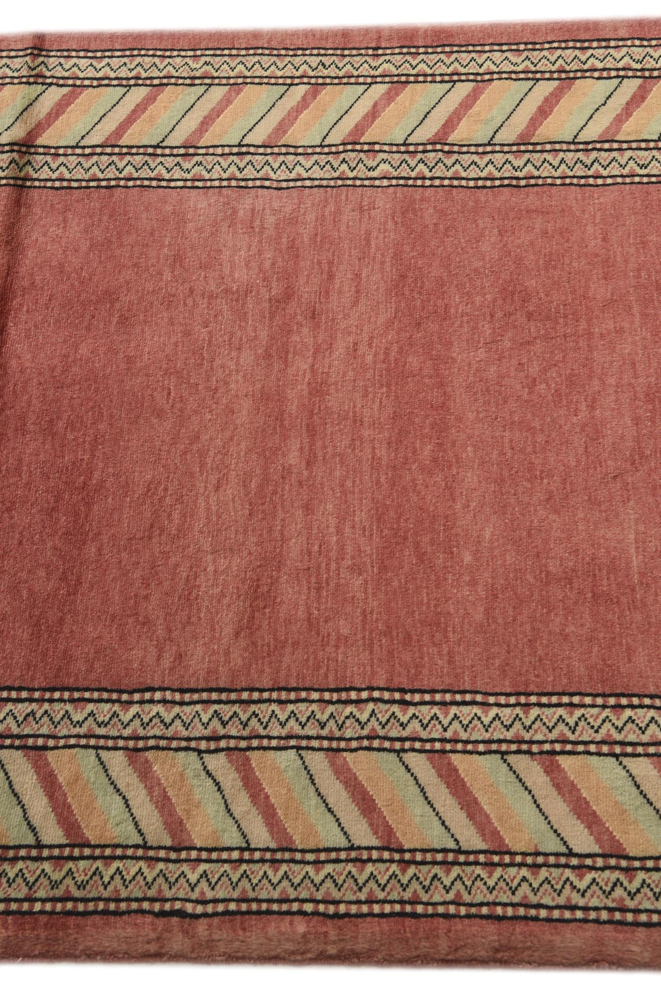 3' 3 x 5' 3 Hand Knotted Kashkuli Gabbeh Oriental Wool Rug