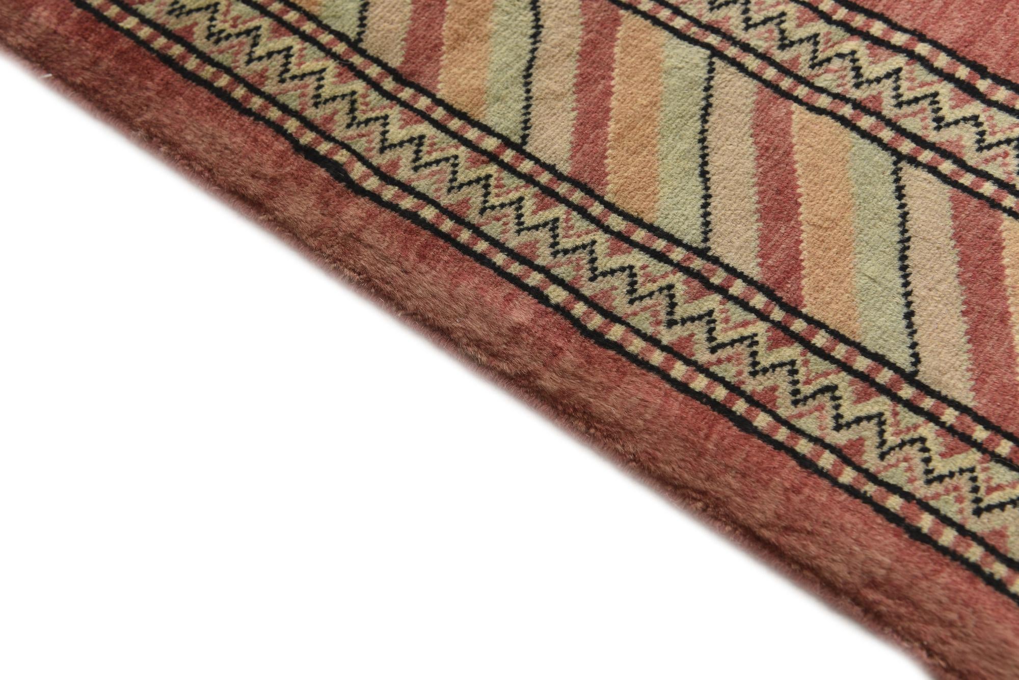 3' 3 x 5' 3 Hand Knotted Kashkuli Gabbeh Oriental Wool Rug