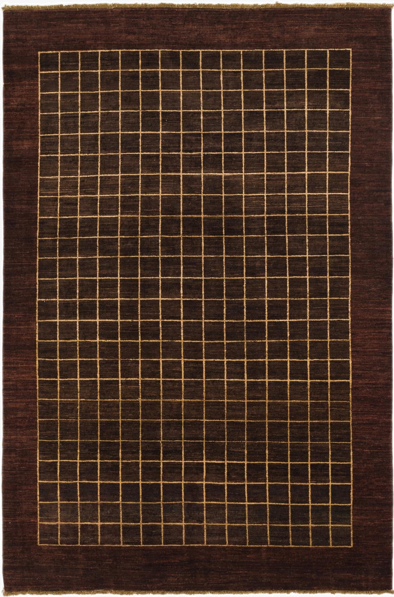 6' x 9'  Hand Knotted Kashkuli Gabbeh Wool Rug