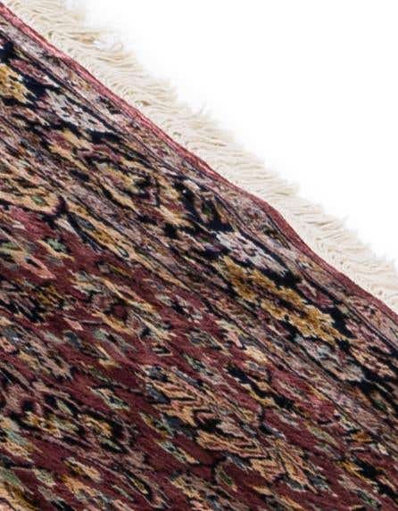 4' 3 x 6' 1 Hand Knotted Kashmir Oriental Wool Rug