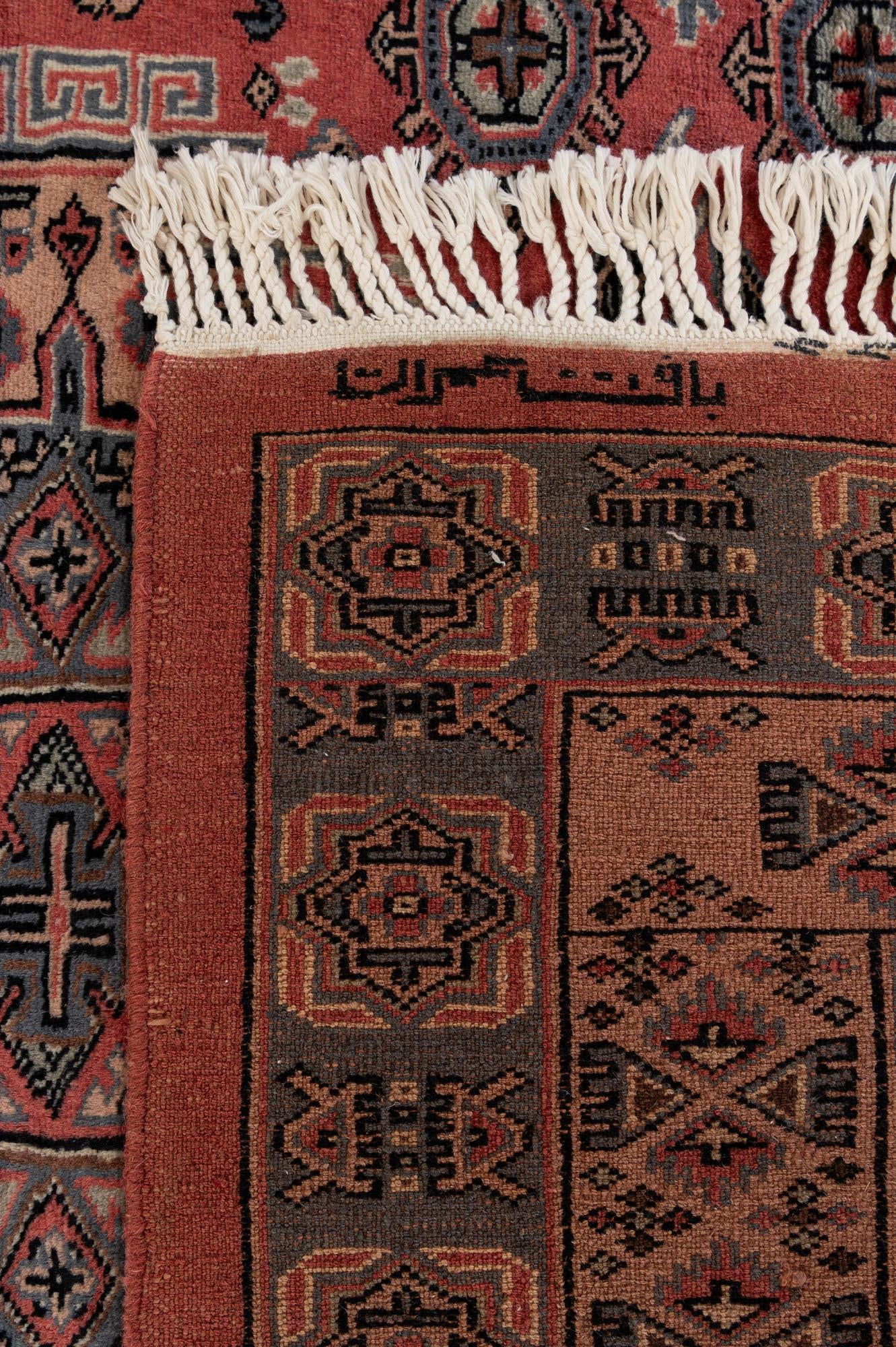 4' 3 x 5' 7 Hand Knotted Kazak Oriental Wool Rug