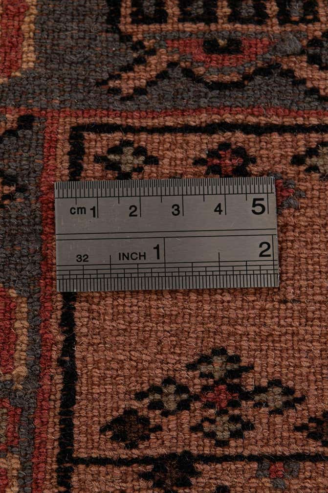 4' 3 x 5' 7 Hand Knotted Kazak Oriental Wool Rug