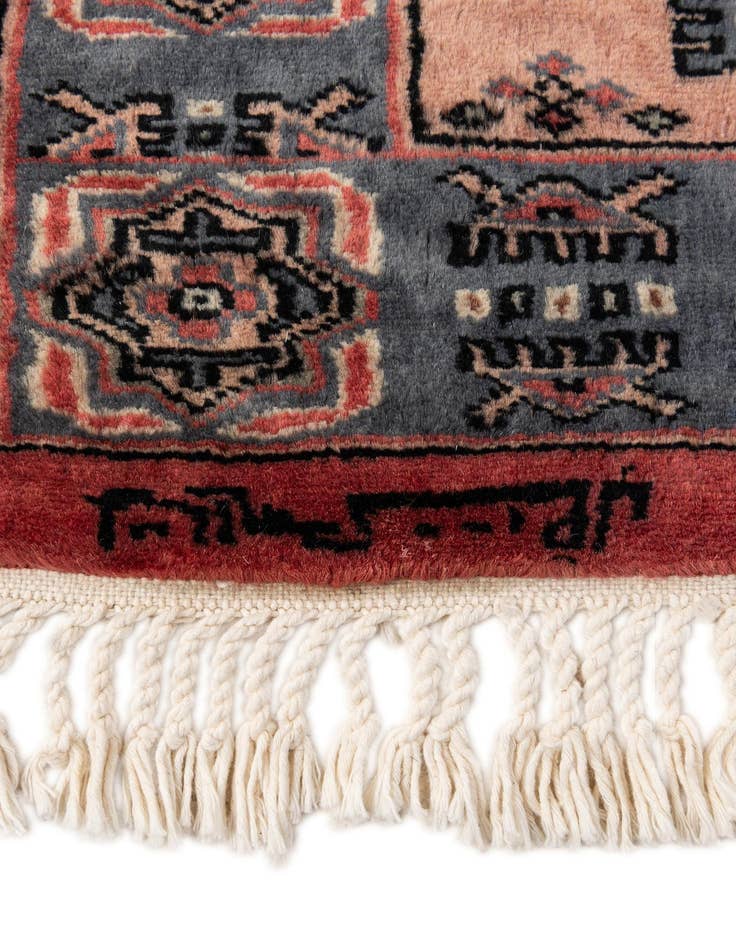 Detail image of 4' 3 x 5' 7  Hand Knotted Kazak Oriental Wool Rug